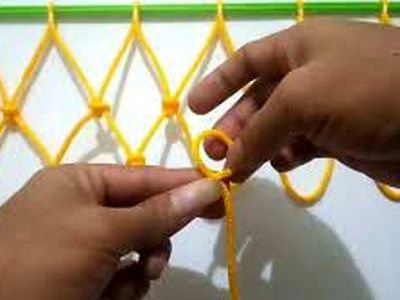نحوه ساخت تور ماهیگیری ساده + فیلم
