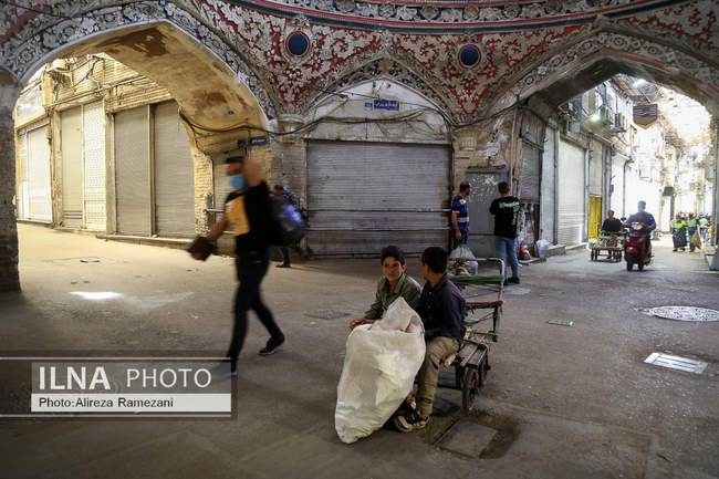 نقشه همچنان سیاه است ، حجره‌ها نیمه تعطیل