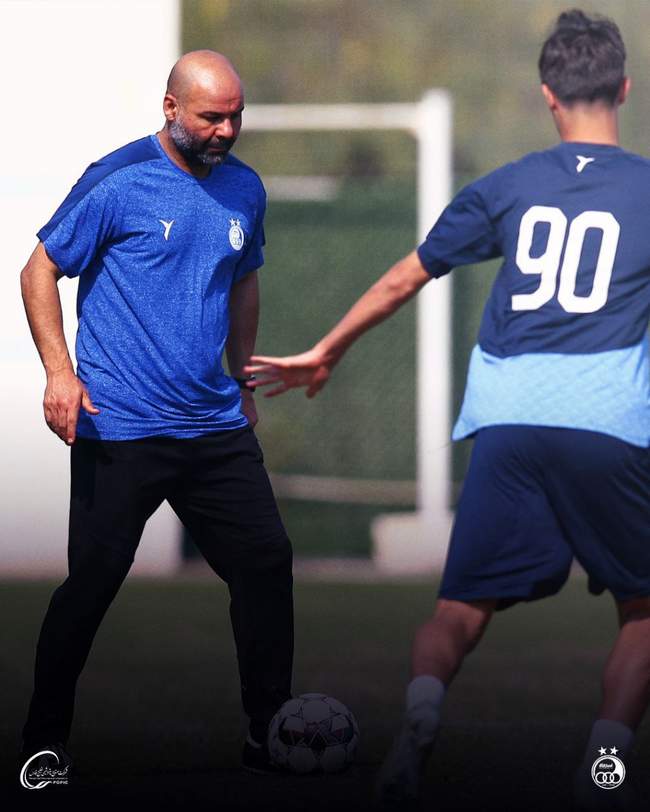 گزارش تصویری: آخرین تمرین استقلال در کیش برگزار شد