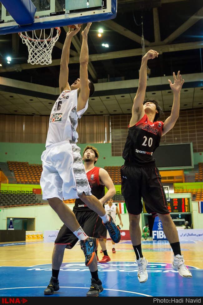 مسابقات بسکتبال آسیا چلنج/ژاپن - تایلند