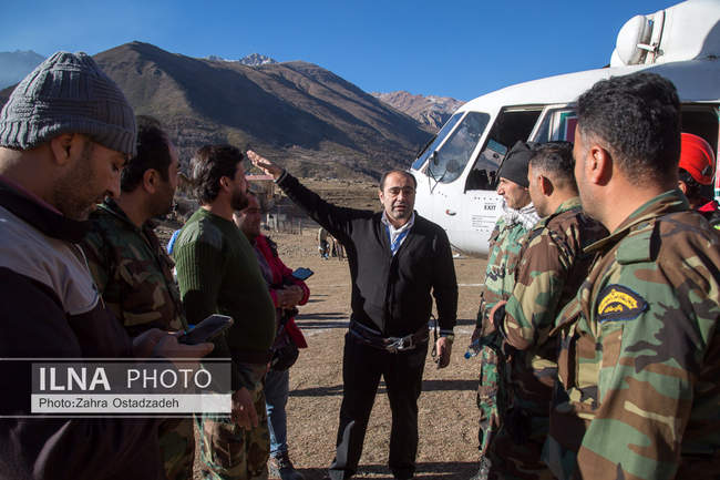 عملیات مهار آتش‌سوزی مناطق کوهستانی روستاهای دلیر و الیت