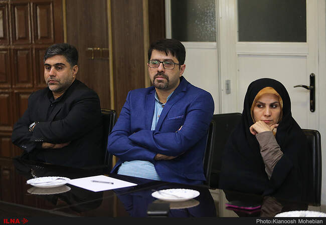 گزارش تصویری حضور محمدرضا عارف در خبرگزاری کار ایران