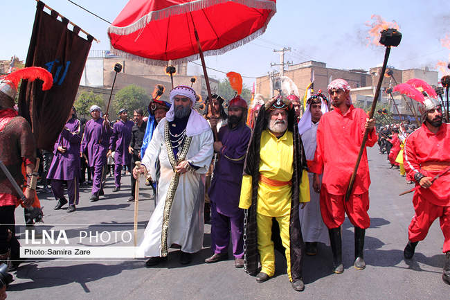 نمایش تعزیه روز عاشورا در شیراز
