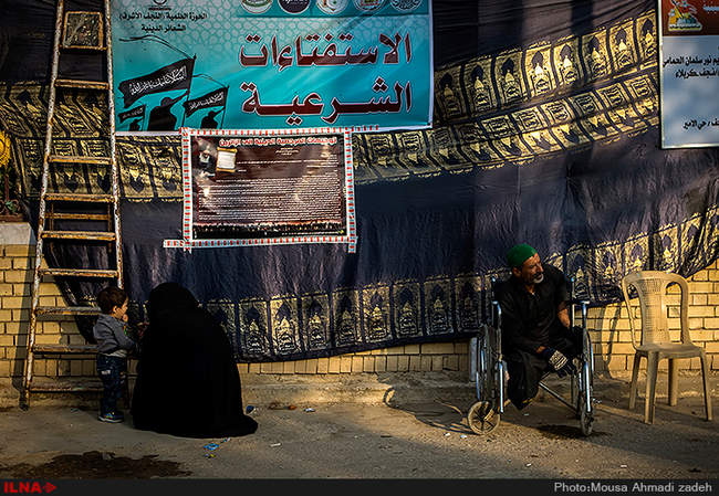 با عا شقان حسینی از نجف تا کربلا