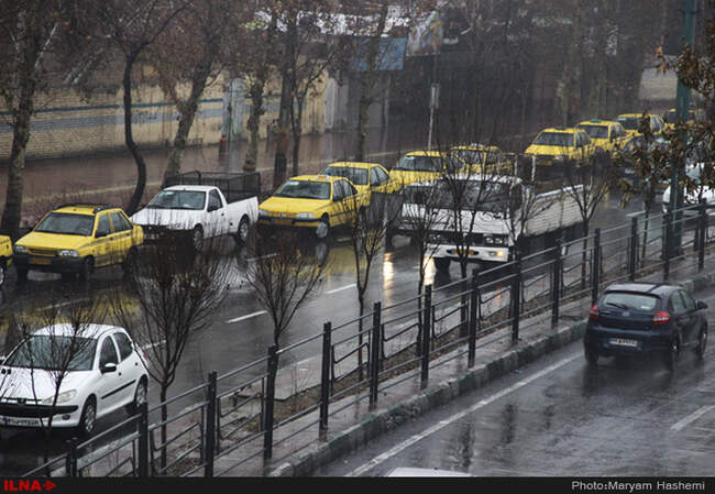  اولین باران زمستانی در استان البرز