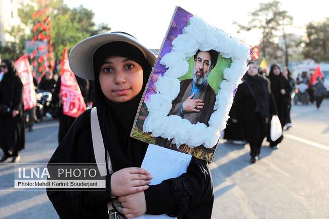  دومین روز مراسم وداع با رهبر شهید انقلاب در مصلای تهران/ 9