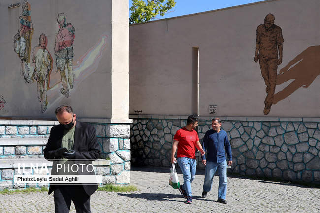 زندگی شهروندان تهرانی زیر سایه کرونا 