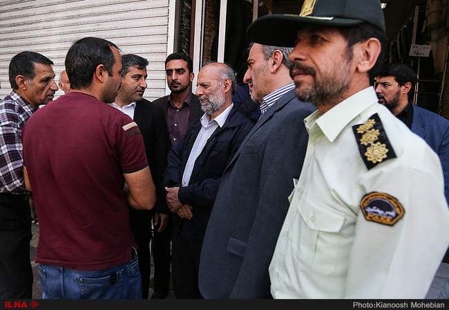 بازدید رئیس فراکسیون کارگری مجلس و معاون نظارت شورای شهر از منطقه 15 ت