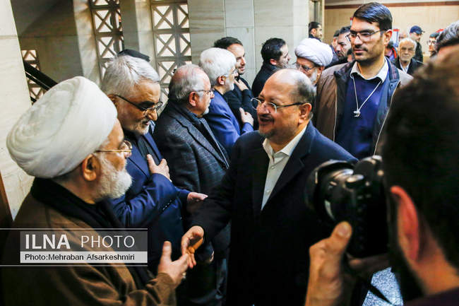 مراسم یادبود اشرف بروجردی