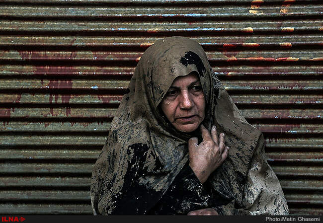 آیین گل مالی عاشورای حسینی در لرستان