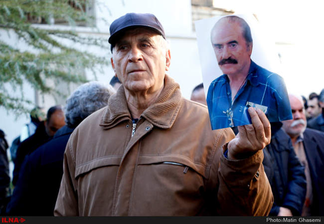 تشییع پیکر زندیاد ولی‌الله مومنی