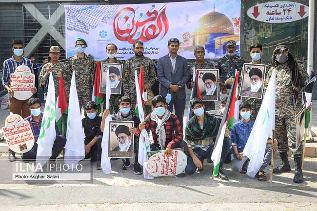 راهپیمایی روز قدس در بندرعباس