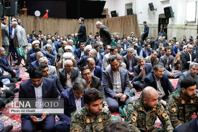 مراسم گرامیداشت قاضی شهید احسان باقری