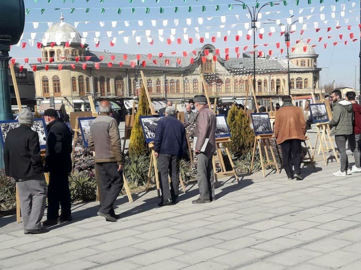 نمایشگاه اسناد و عکس انقلاب اسلامی در همدان برگزار شد