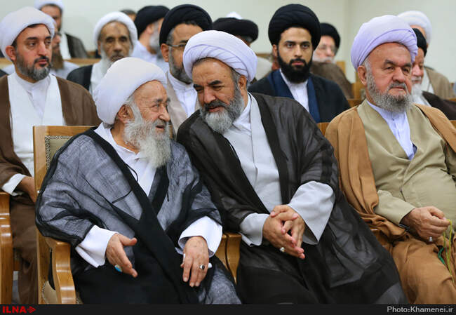 دیدار رئیس و اعضای مجلس خبرگان رهبری با رهبر انقلاب