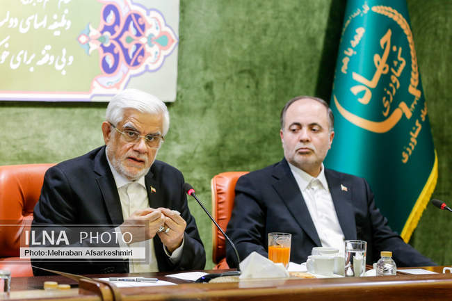 دیدار معاون اول با اعضای شورای مدیران و معاونین وزارت جهاد کشاورزی