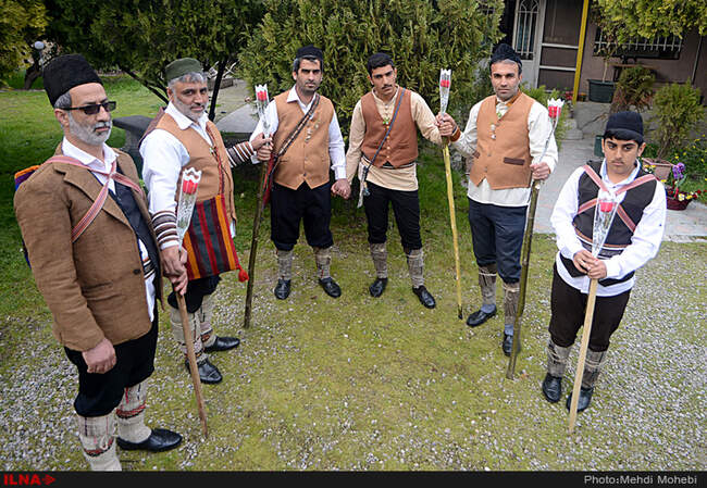 نوروز خوانی در روستاهای مازندران و ساری