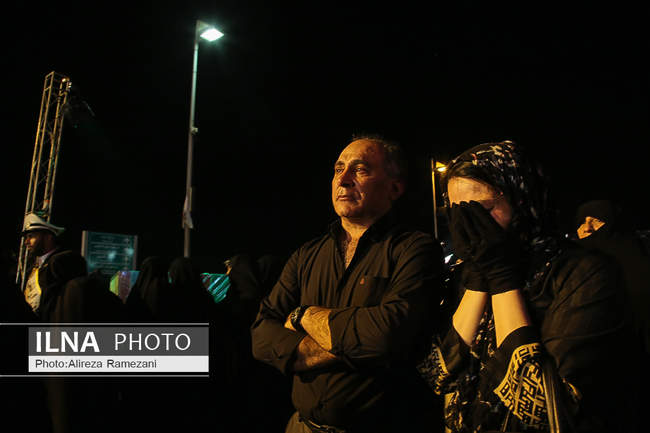 مراسم وداع با پیکر ١٥٠ شهید ٨ سال جنگ تحمیلی