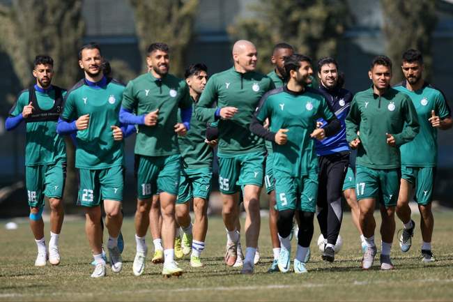 گزارش تصویری تمرینات استقلال