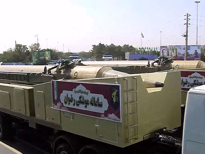 موشک بالستیک رضوان رونمایی شد