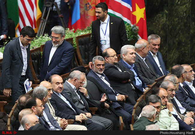 حواشی مراسم تحلیف دوازدهمین دوره ریاست جمهوری به روایت تصویر