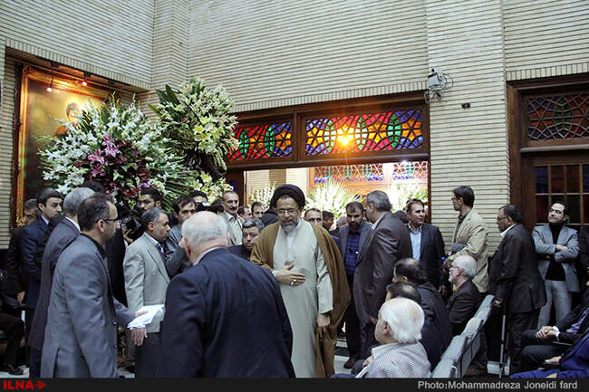 مراسم ختم پدر حسن قشقاوی معاون پارلمانی وزیر امور خارجه  