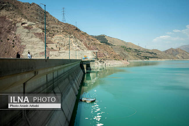 بهره برداری از تصفیه خانه شهر لواسان و بازدید وزیر نیرو از سد لتیان