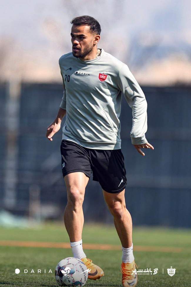 گزارش تصویری تمرین پرسپولیس/ دو ستاره جنجالی همچنان تحت تنبیه اوسمار