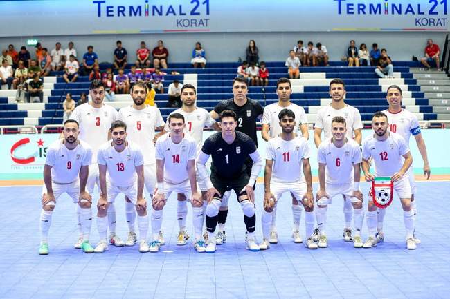 گزارش تصویری دیدار تیم های ملی فوتسال ایران و کویت