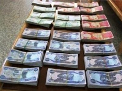 کشف 21 میلیون دینار عراقی قاچاق در شهرستان قصرشیرین
