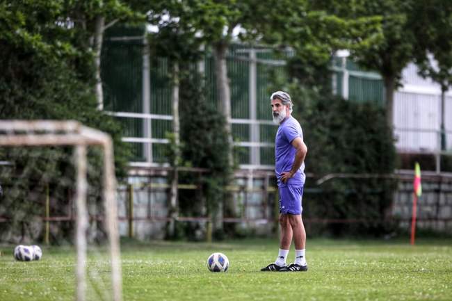 گزارش تصویری از تمرین تیم امید ایران 