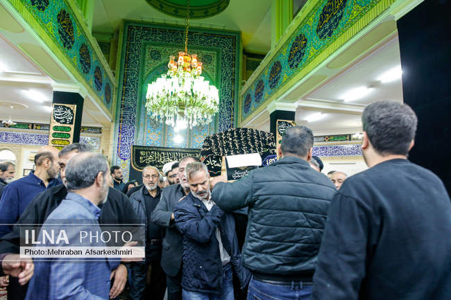 مراسم تشییع محمدمهدی صدیقی