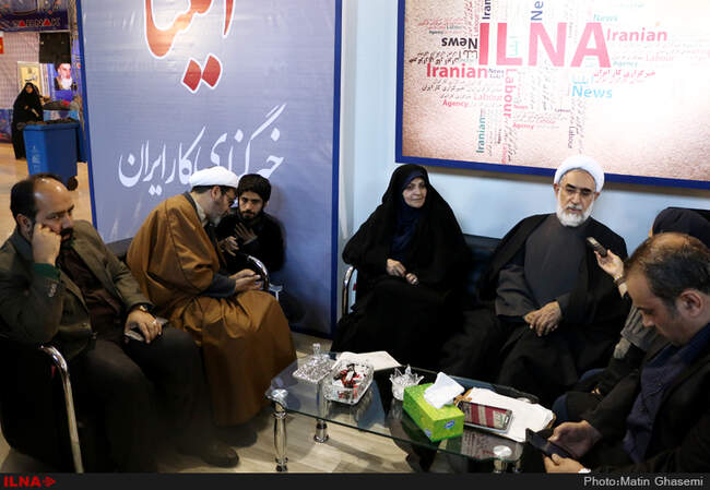 پنجمین روز نمایشگاه مطبوعات و خبرگزاری‌ها - غرفه ایلنا /3