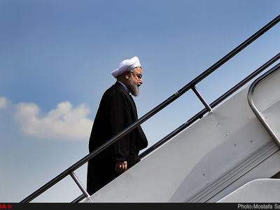 روحانی عازم مسکو شد