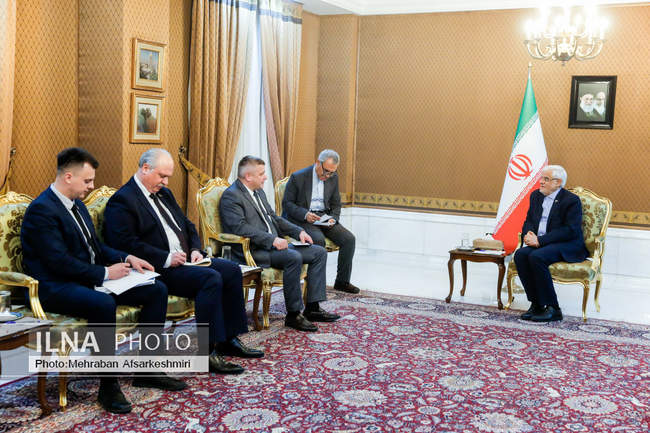 دیدار وزیر صنایع بلاروس با معاون اول رئیس جمهور