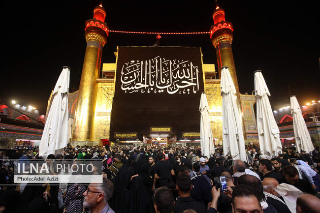 حال و هوای حرم امام علی (ع) در آستانه‌ی اربعین حسینی  