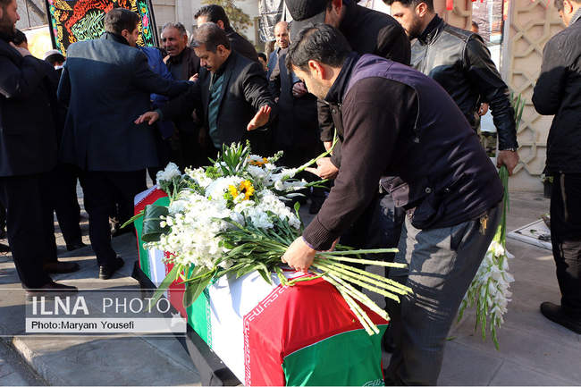 تشییع پیکر استاندار آذربایجان شرقی