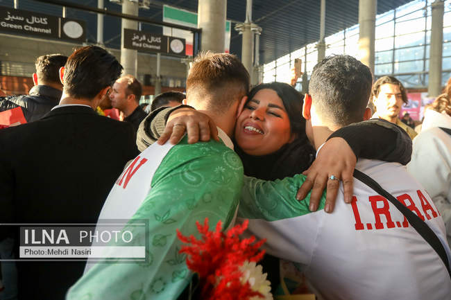 بازگشت کاروان ایران از بازی‌های پاراآسیایی جوانان (گزارش تصویری)