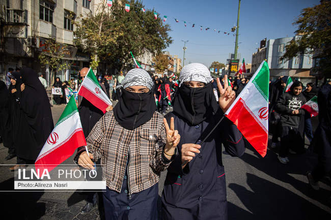 راهپیمایی گرامیداشت روز ۱۳ آبان 