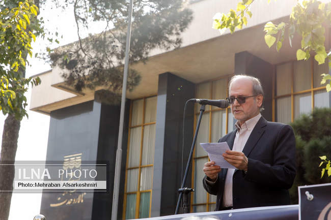 مراسم تشییع پیکر هادی مرزبان