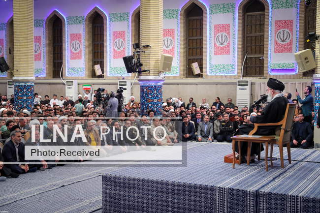 دیدار مردم آذربایجان شرقی با رهبر انقلاب