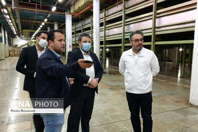 بازدید مدیر روابط عمومی و امور بین الملل  شرکت دخانیات ایران از مجتمع