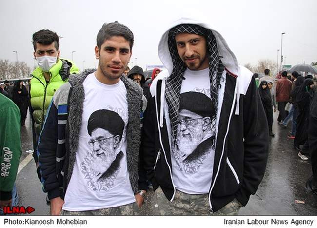 مراسم راهپیمایی یوم الله ۲۲ بهمن در تهران