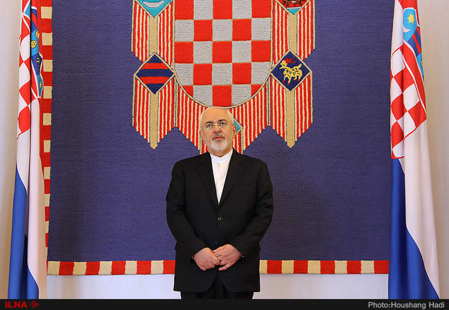 دیدار محمدجواد ظریف با رئیس جمهور کرواسی