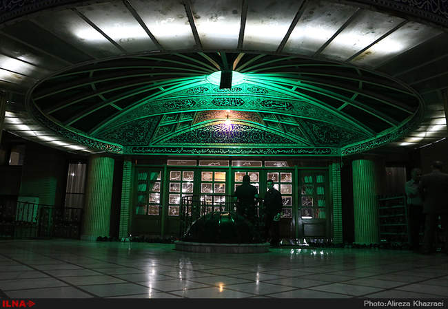 مراسم شب قدر با حضور حجت‌السلام سید هادی خامنه ای در دارالزهرا ولنجک