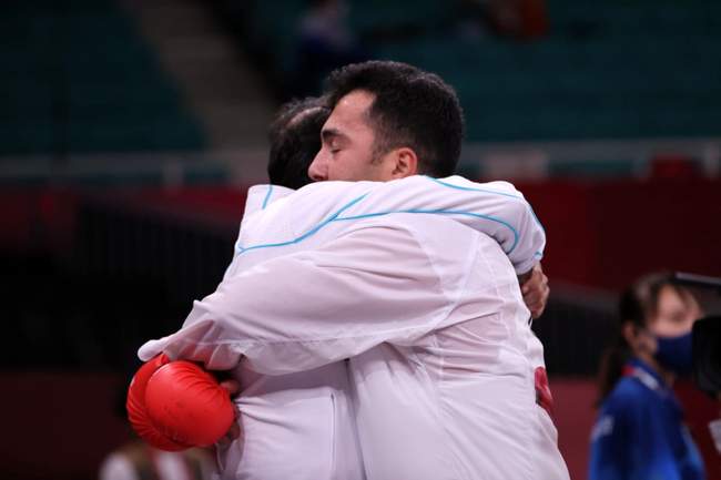 گزارش تصویری دیدار سجاد گنج زاده برابر حریف کانادایی