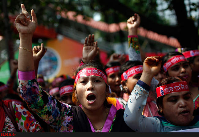 راهپیمایی مردم سراسرجهان در روز جهانی کارگر