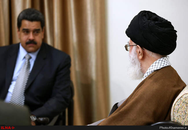 دیدار رئیس جمهوری ونزوئلا با حضرت آیت‌الله خامنه‌ای رهبرانقلاب اسلامی