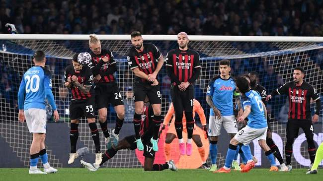 گزارش تصویری دیدار ناپولی و میلان در شب طلسم شکنی و پایان حسرت