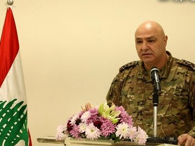 گفت‌وگوی فرمانده ارتش لبنان با فرستاده آمریکا در مورد مرزهای دریایی با رژیم صهیونیستی  
